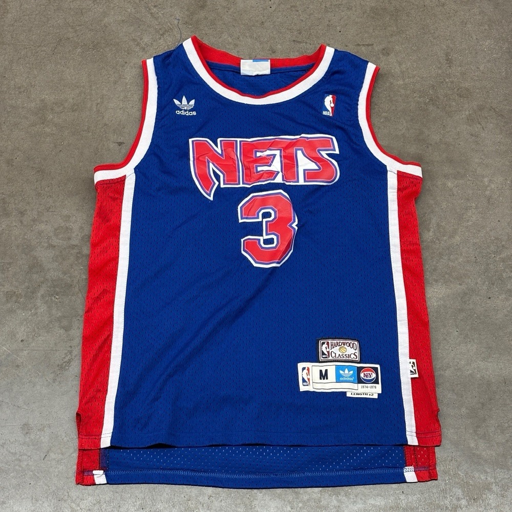 Adidas New Jersey Nets Dražen Petrović #3 Hardwood Classics Jersey Size M